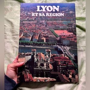 Vintage Lyon Et Sa Region Coffe Table Book